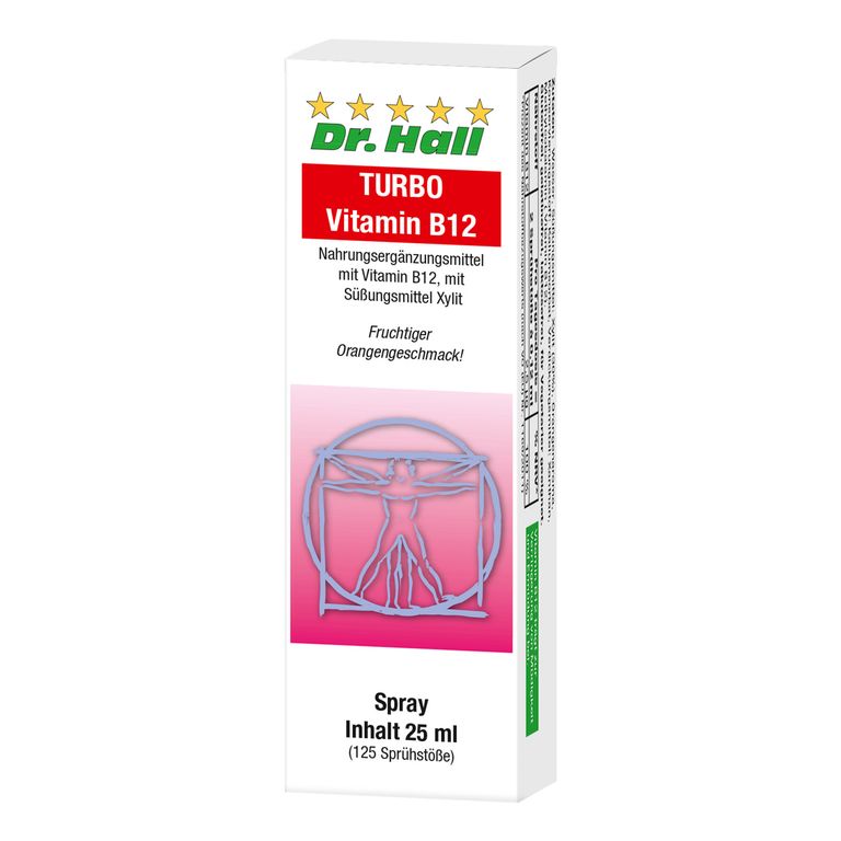 shopapotheke Dr. Hall TURBO Vitamin B12 Spray Räumungsverkauf