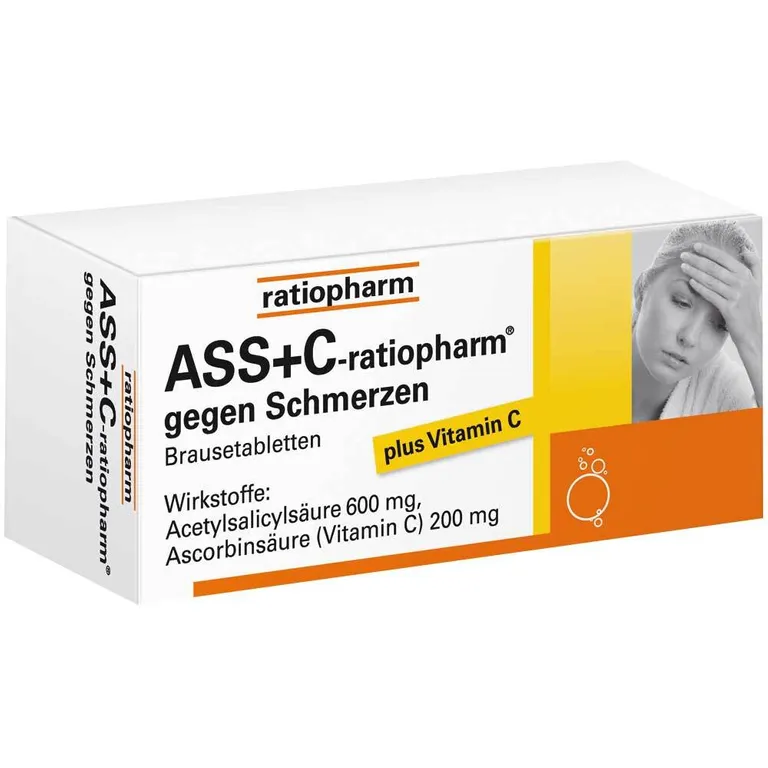 shopapotheke ASS + C-ratiopharm® Brausetabletten gegen Schmerzen Riesige Ersparnisse
