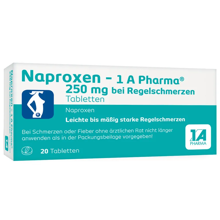 shopapotheke Naproxen - 1 A Pharma® 250 mg bei Regelschmerzen Neueste Stile
