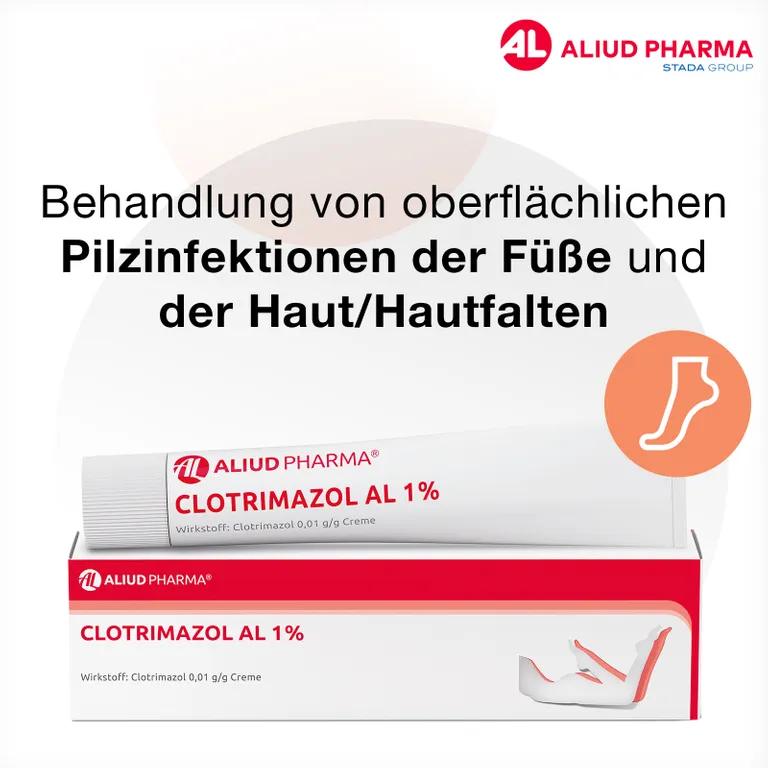 shopapotheke Clotrimazol AL 1% bei Fußpilz Letzte 2 Tage