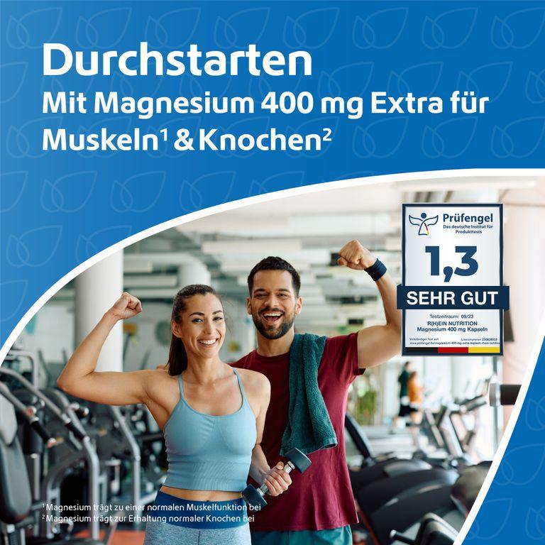 shopapotheke R(h)ein Nutrition Magnesium 400 mg Extra Vierteljährliche Förderung
