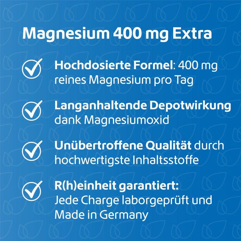 shopapotheke R(h)ein Nutrition Magnesium 400 mg Extra Vierteljährliche Förderung