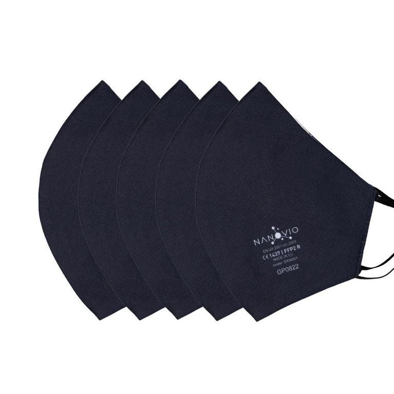 shopapotheke Nanovio FFP2 Maske wiederverwendbar I Black I Nano Maske aus Europa Nur noch ein Tag übrig