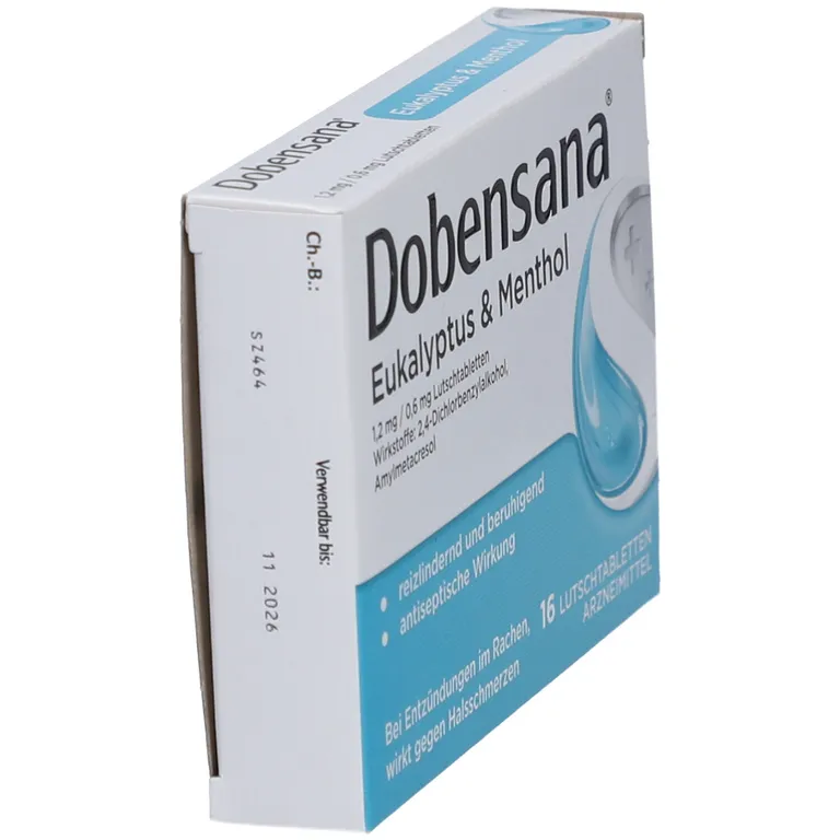 shopapotheke Dobensana Eukalyptus & Menthol 1.2mg/0.6mg Lutschtabletten Limitierter Zeitrabatt