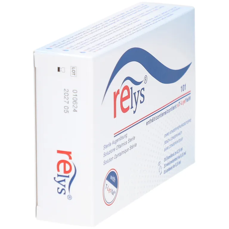 shopapotheke RELYS®: Die 1. Augentropfen mit dem Supramolekül sT-LysYal® Fabrikpreis