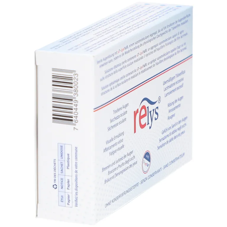 shopapotheke RELYS®: Die 1. Augentropfen mit dem Supramolekül sT-LysYal® Fabrikpreis