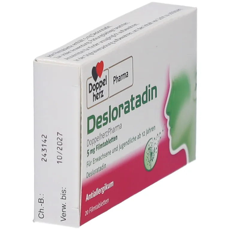 shopapotheke Desloratadin DoppelherzPharma 5 mg Filmtabletten Großer Ausverkauf