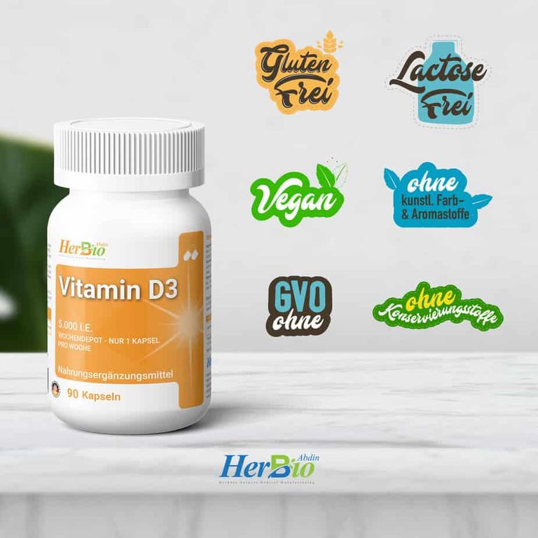 shopapotheke HerbBio Vitamin D3 5000 I.E Flash Sale