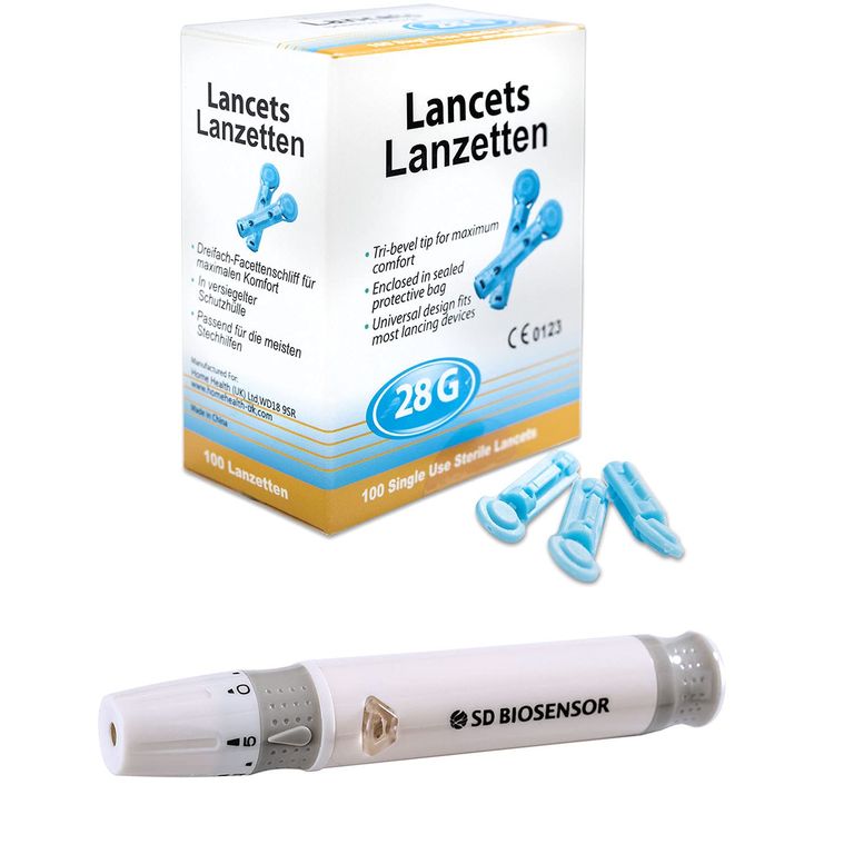 shopapotheke CodeFree Stechhilfe + 100 Blutlanzetten 28G Sonderangebote