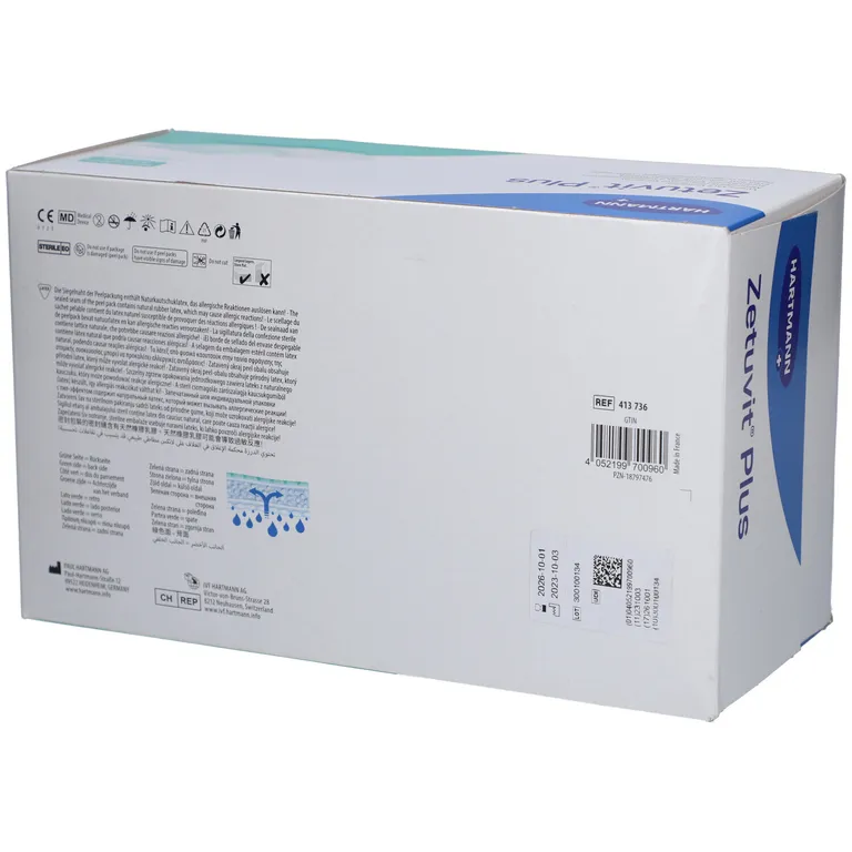 shopapotheke Zetuvit Plus extrastarke Saugkompressen steril 10x20 cm 2025