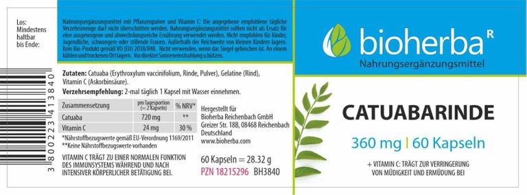 shopapotheke Catuabarinde Kapseln im Angebot