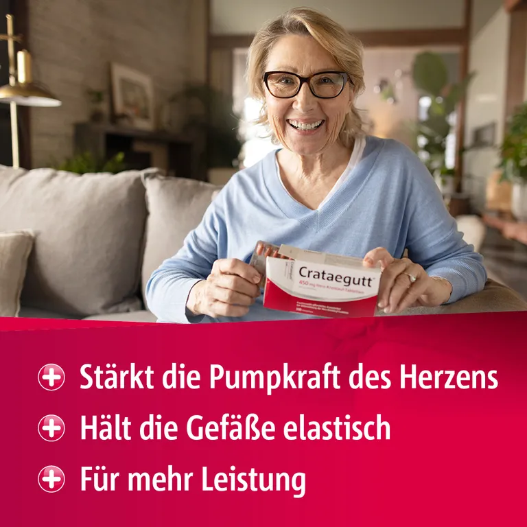 shopapotheke Crataegutt® 450 mg Herz-Kreislauf-Tabletten Versandkostenfrei