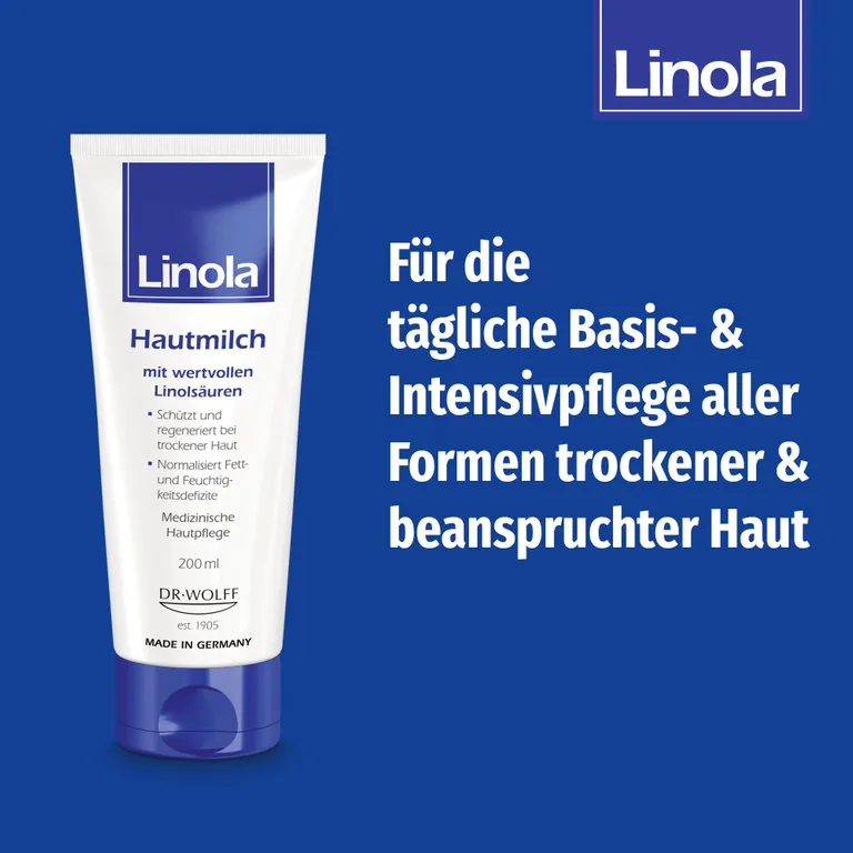 shopapotheke Linola Hautmilch - Körperlotion für sehr trockene Haut Jubiläumsangebot