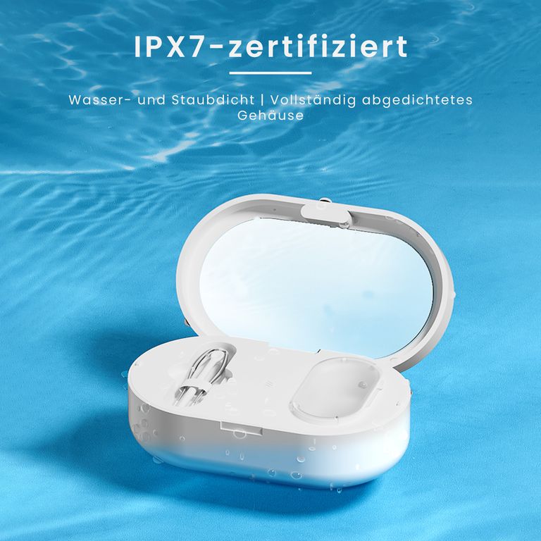 shopapotheke mfa® Ultraschallreinigungsgerät für harte & weiche Kontaktlinsen 50% Rabatt für begrenzte Zeit