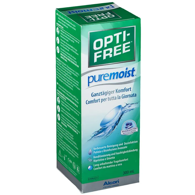 shopapotheke OPTI-FREE® Puremoist® Kontaktlinsenpflegemittel Auslauf