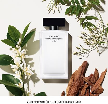 narciso rodriguez narciso rodriguez for her PURE MUSC Eau de Parfum für Damen Nur noch ein Tag übrig