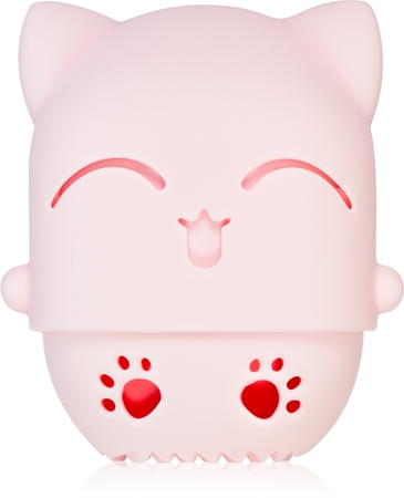 BrushArt BrushArt Accessories Cutie Cat travel case with make-up sponge Schwämmchen zum Auftragen von Make up mit Reise-Etui Sonderangebot