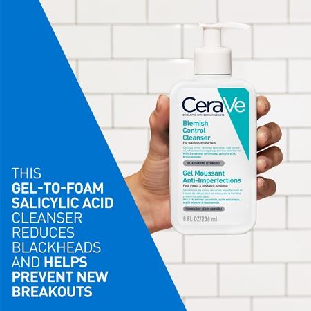 CeraVe CeraVe Blemish Control Reinigungsgel für Unvollkommenheiten wegen Akne Haut Letzte 2 Tage