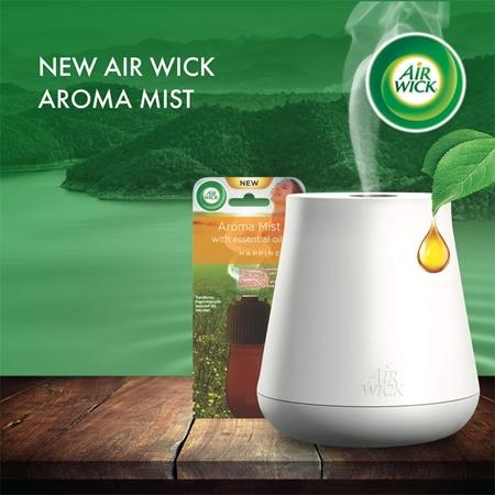 Air Wick Air Wick Aroma Mist Happiness Aroma Diffuser mit Füllung + Batterie Begrenzt auf 3 Tage