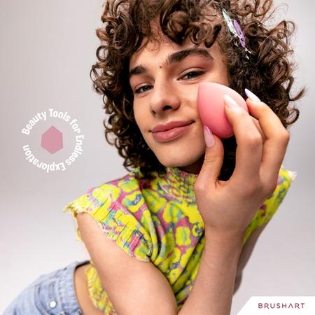 BrushArt BrushArt Make-up Sponge Basic Präzisionsschwämmchen für Make up Letzte 3 Tage