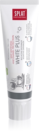Splat Splat Professional White Plus Bio-Aktiv Zahnpasta für schonendes Bleichen und zum Schutz des Zahnschmelzes