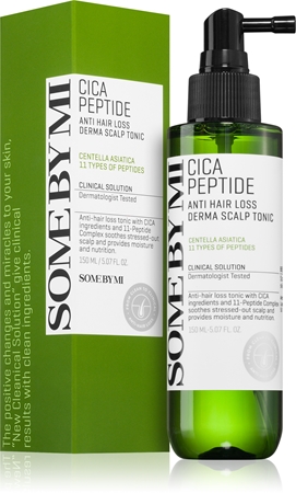 Some By Mi Some By Mi Cica Peptide Derma Scalp Tonic feuchtigkeitsspendendes Tonikum mit ernährender Wirkung gegen Haarausfall zollfrei