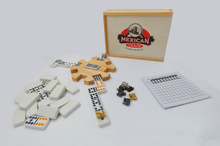 spieleoffensive Mexican Train in Holzbox Bis zu 50% Rabatt