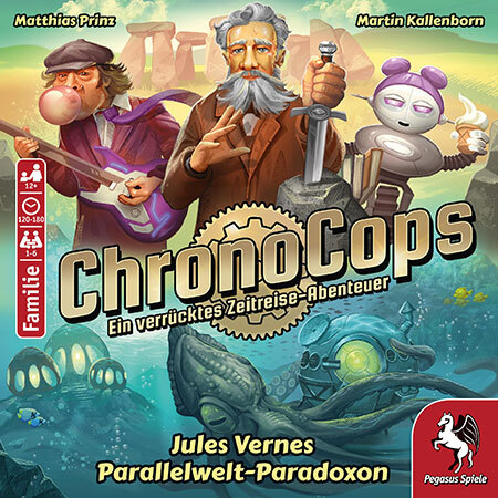 spieleoffensive ChronoCops  Jules Vernes Parallelwelt-Paradoxon Fabrikverkauf