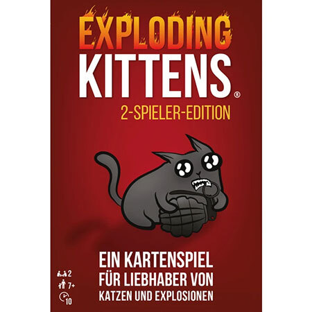 spieleoffensive Exploding Kittens: 2-Spieler-Edition Blitzverkäufe