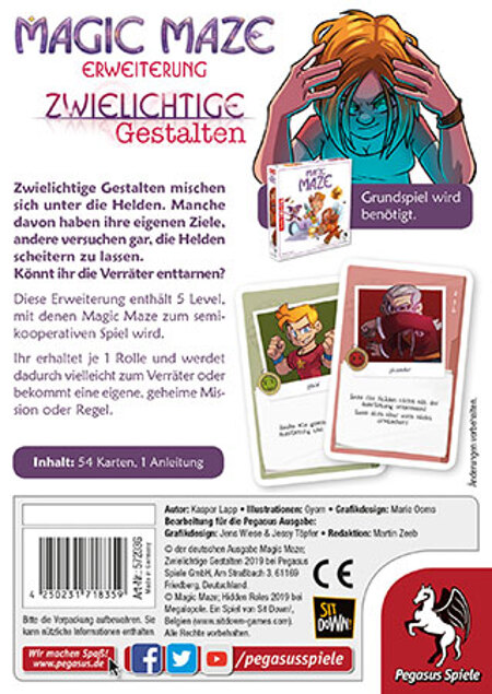 spieleoffensive Magic Maze - Zwielichtige Gestalten Erweiterung Flash Sale