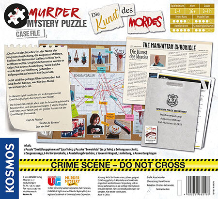 spieleoffensive Murder Mystery Case Files - Die Kunst des Mordes Hotsell