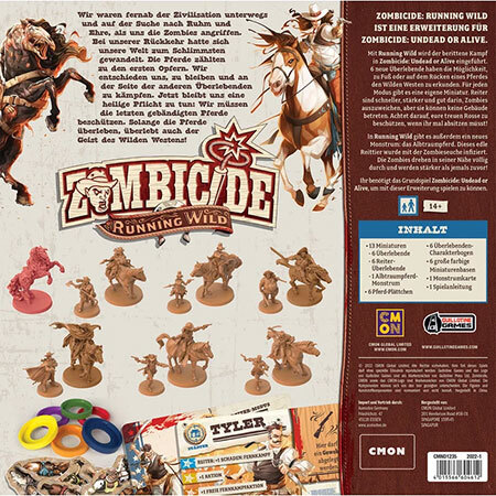 spieleoffensive Zombicide: Undead or Alive  Running Wild Erweiterung Letzte 2 Tage