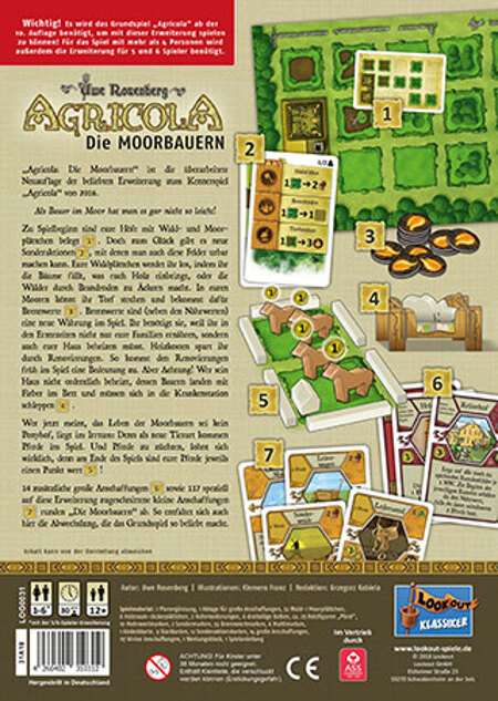 spieleoffensive Agricola - Die Moorbauern Erweiterung Online