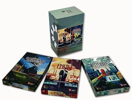 spieleoffensive Nano9Games - Teil 1 - Sammelbox (City Planner Empire Railways) Sonderangebote