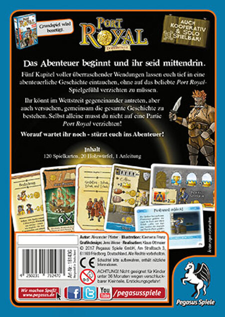 spieleoffensive Port Royal - Das Abenteuer beginnt Erweiterung Super Sparpreis