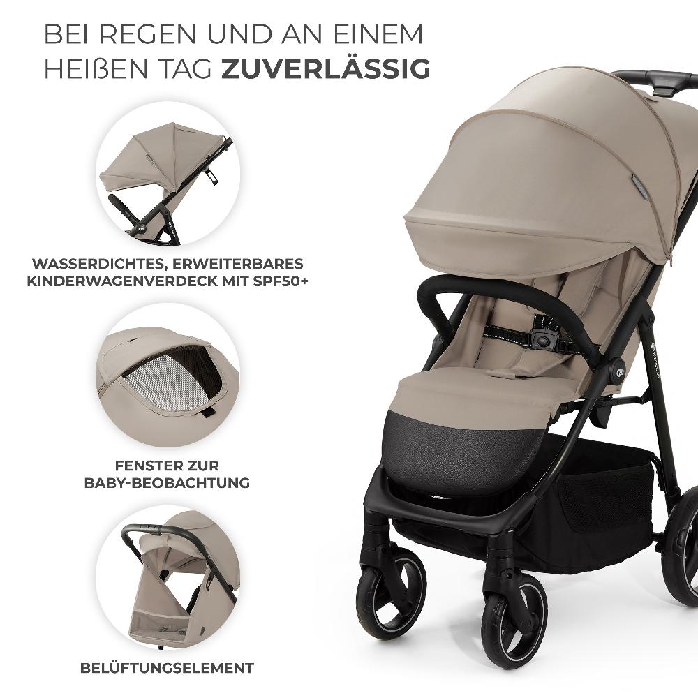 babymarkt Buggy TRIG 3 Beige 50% Rabatt mit kostenlosem Versand