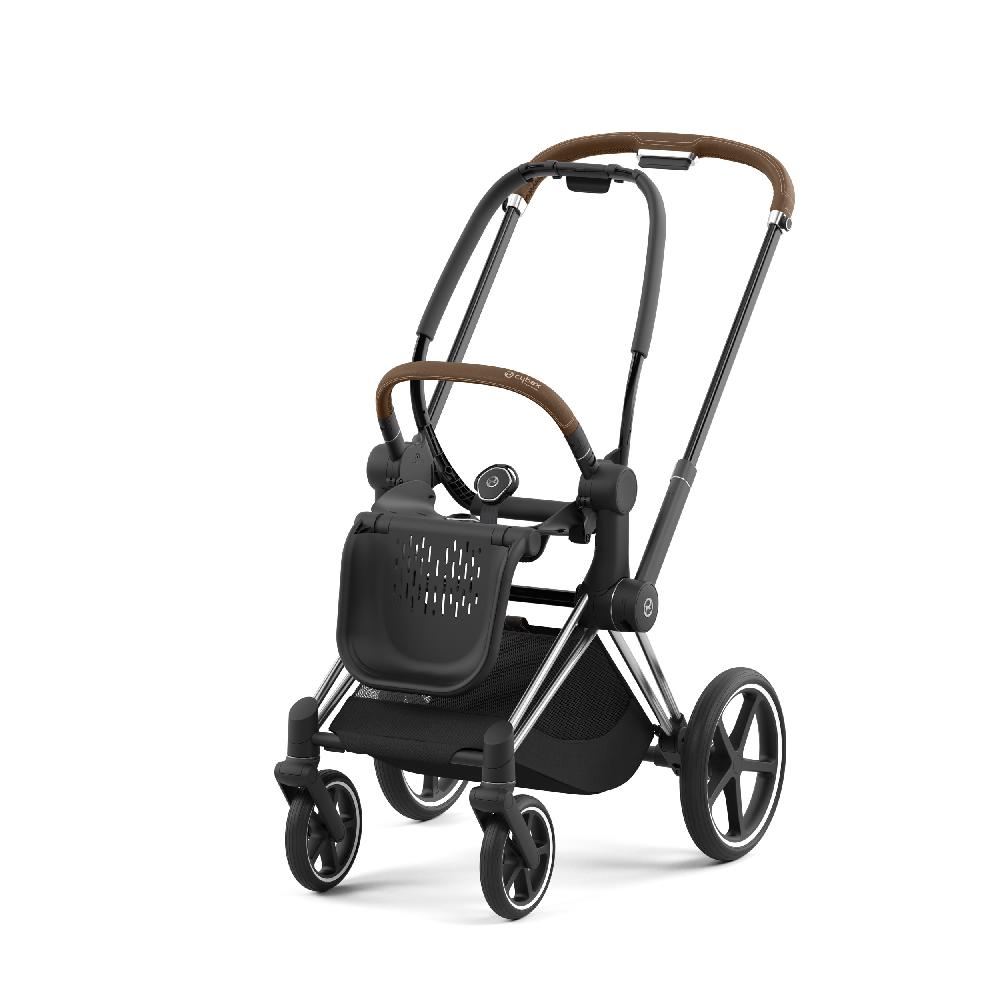 babymarkt Kombikinderwagen Priam Chrome Brown Dark Navy Conscious Collection Speichern exportieren