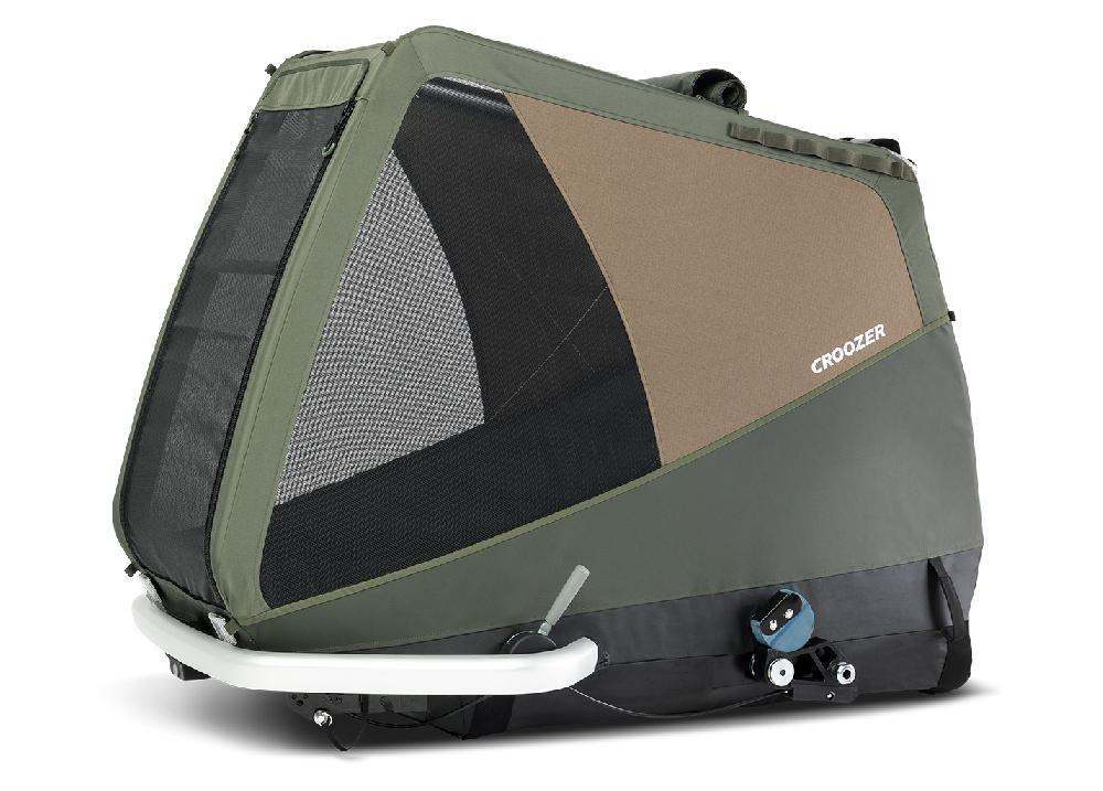 babymarkt Hundefahrradanhänger Dog Tammo Moss green Outlet