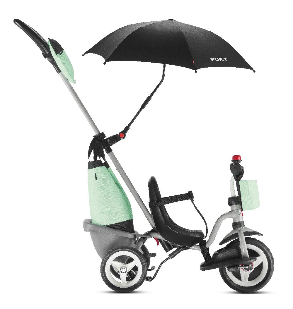 babymarkt 4 in 1 Dreirad Ceety Comfort lichtgrau 2440 Fabrikverkauf
