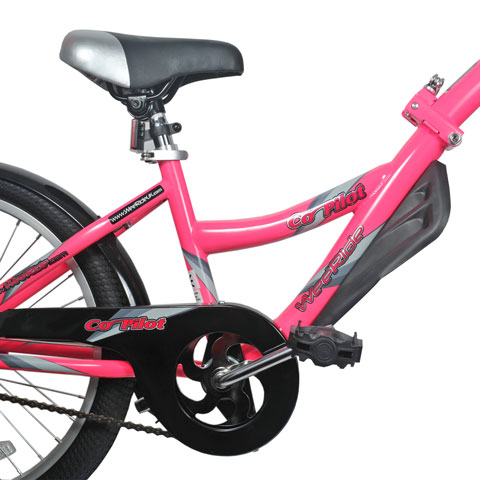 babymarkt Tandem Fahrradanhänger Copilot Pink Flash Sale