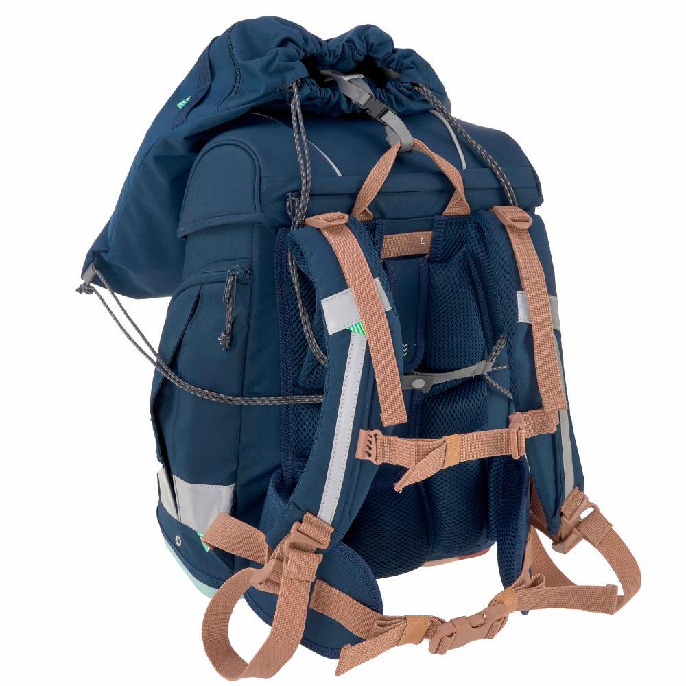 babymarkt Schulranzen-Set 7-tlg. Boxy Unique navy Cyber Monday