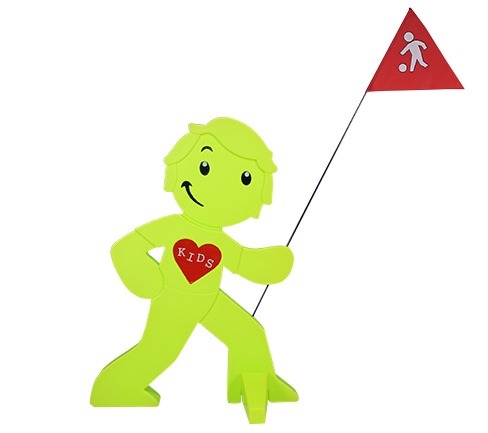 babymarkt Streetbuddy Warnfigur für mehr Kindersicherheit - grün Muttertagsangebot
