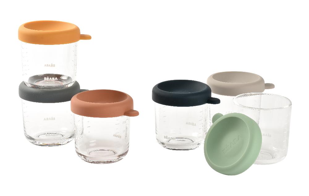 babymarkt Portionsbehälter 6er Set aus Glas sunrise Sonderangebote