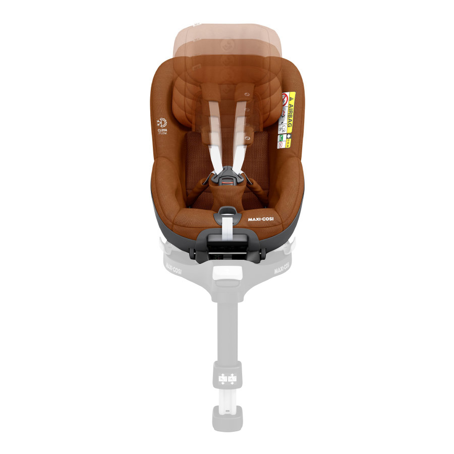 babymarkt Reboarder Pearl 360 Authentic Cognac inkl. Neugeboreneneinlage Letzte 3 Tage