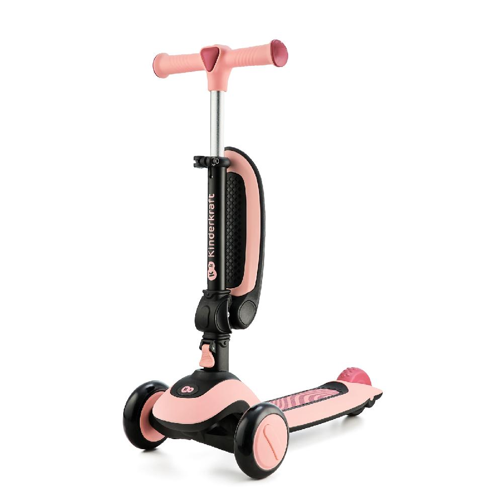 babymarkt 2 in 1 Laufrad & Roller HALLEY rose pink Letzter Tag