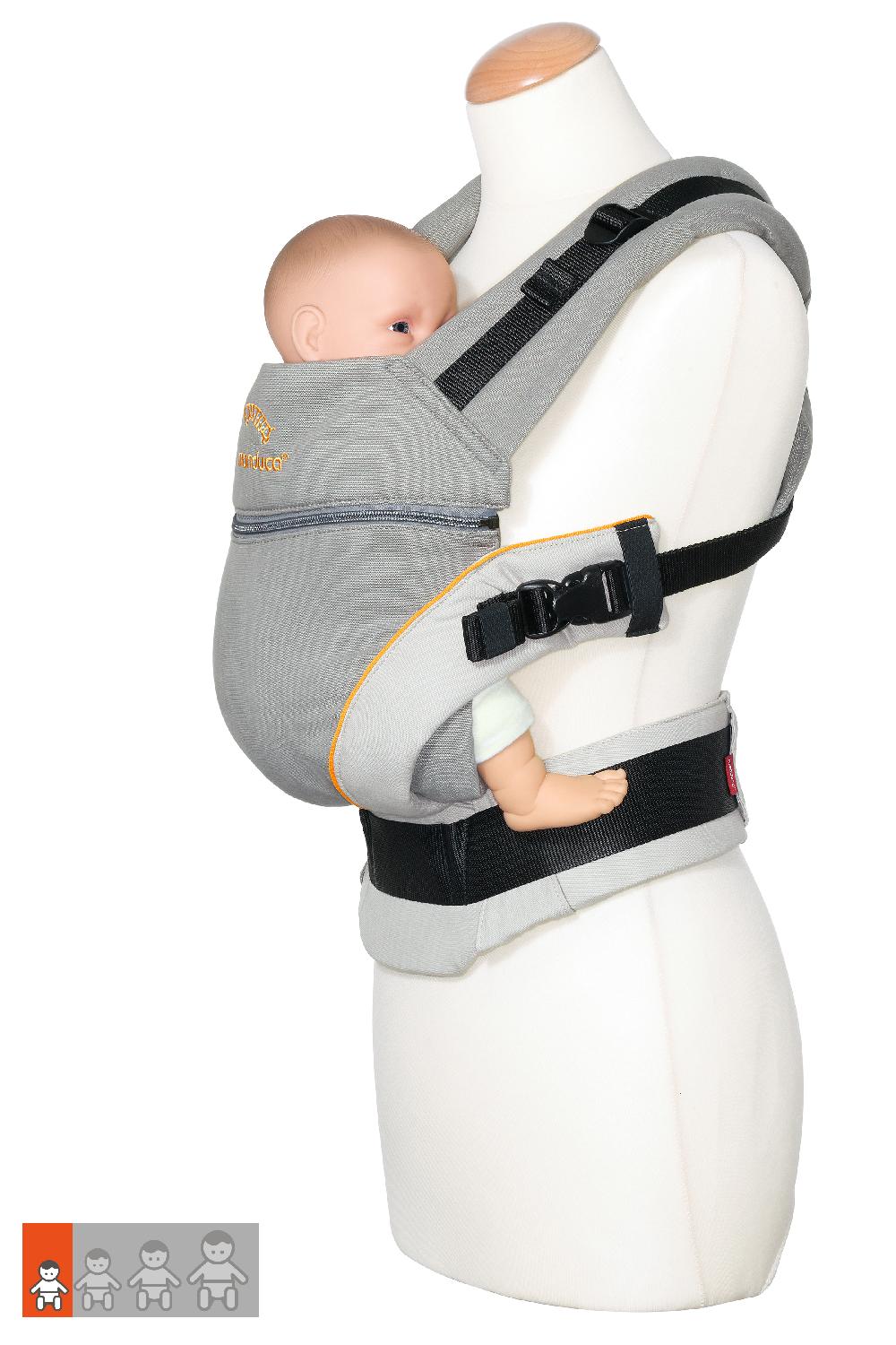 babymarkt Babytrage XT Cotton Grey-Ocean Zeitbegrenzte Promotion