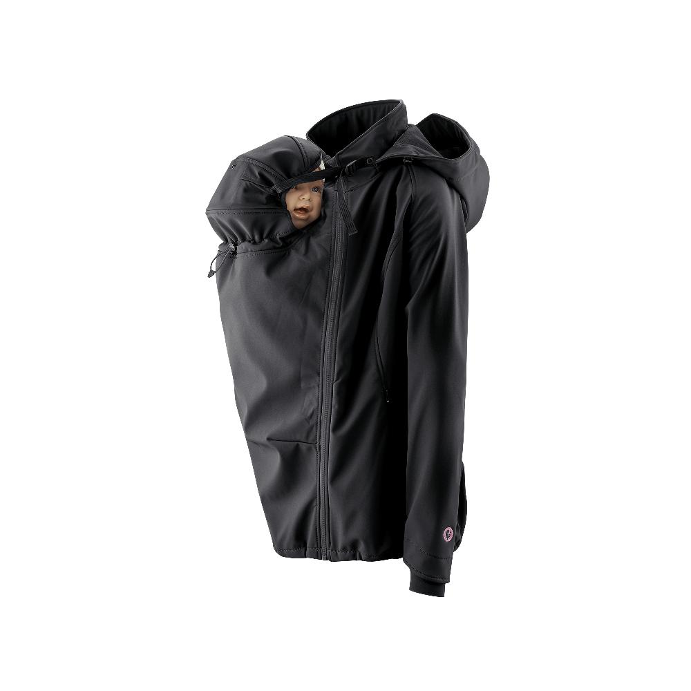 babymarkt Softshell-Tragejacke Allrounder schwarz zollfrei