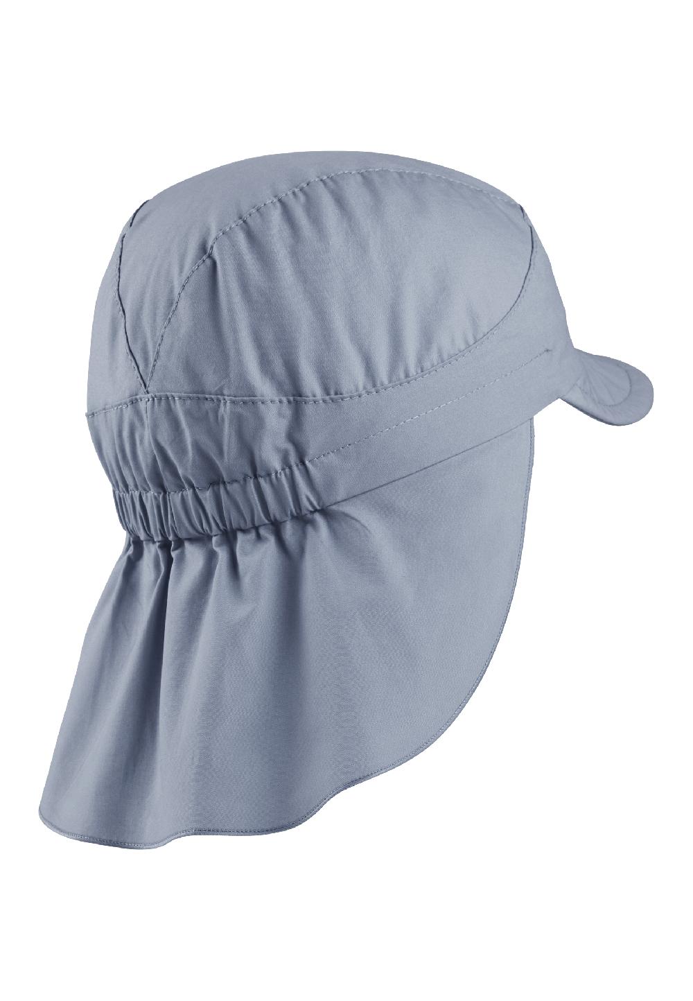 babymarkt Schirmmütze mit Nackenschutz Basic graublau Auslauf