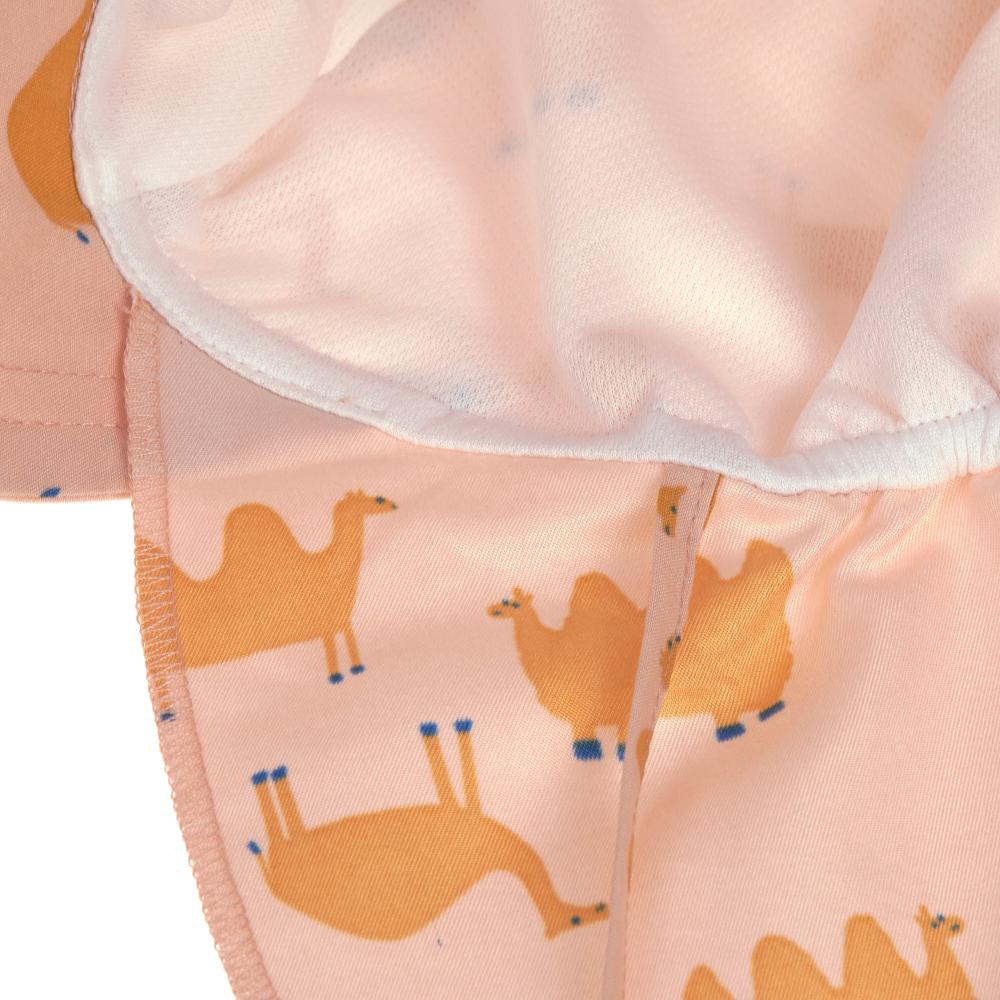 babymarkt UV-Sonnenhut mit Nackenschutz Kamel pink Rabatt