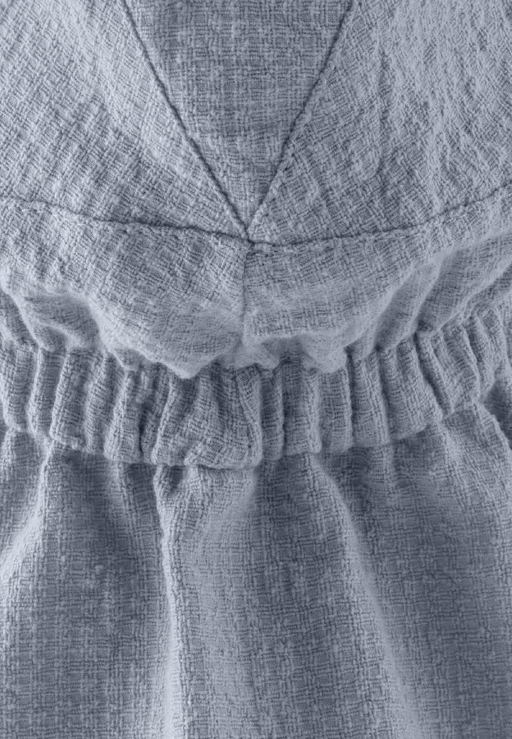 babymarkt Schirmmütze mit Nackenschutz Struktur graublau Preisnachlass